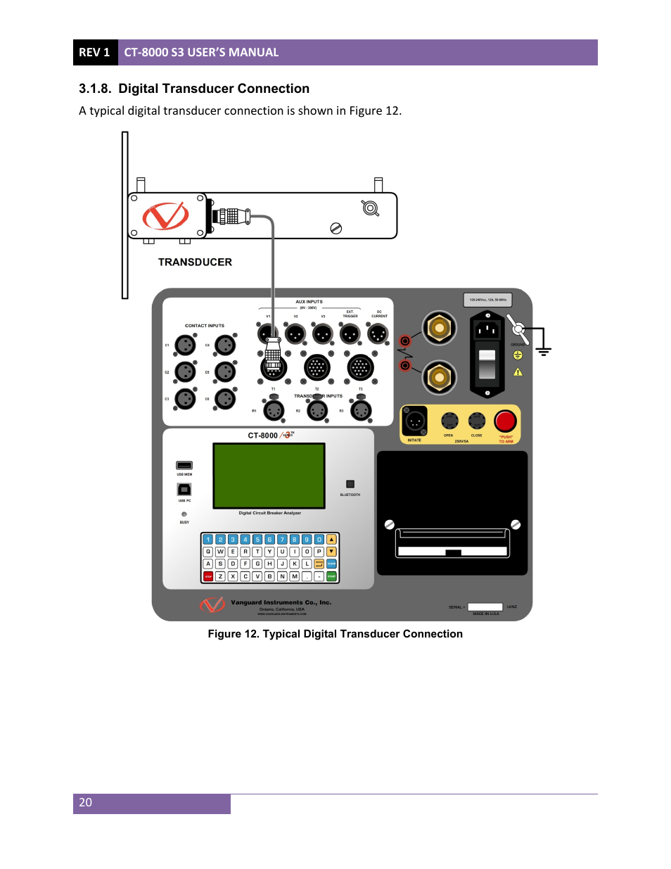 Vanguard CT-8000 S3 User Manual | Page 25 / 145