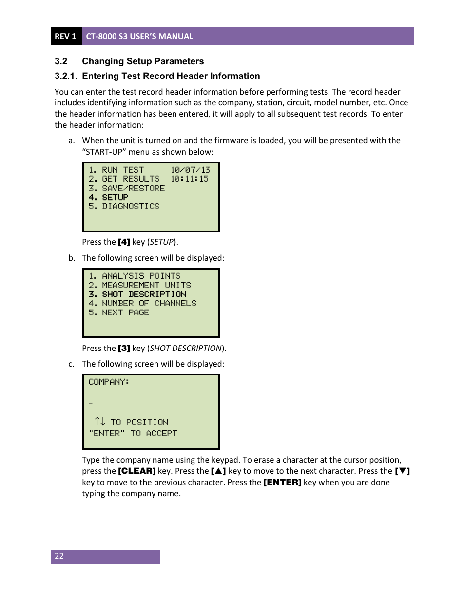 Vanguard CT-8000 S3 User Manual | Page 27 / 145