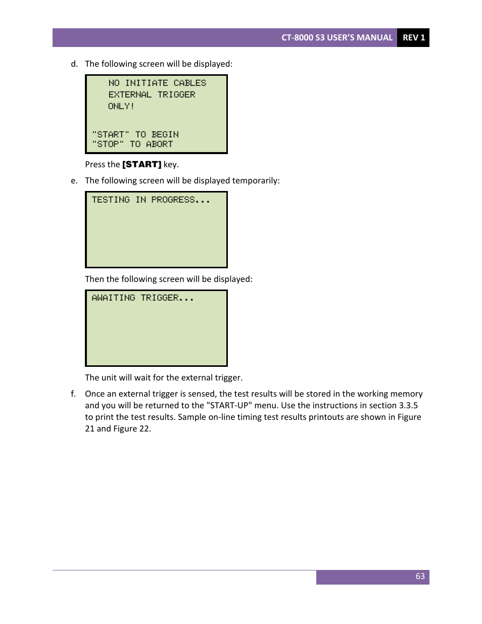 Vanguard CT-8000 S3 User Manual | Page 68 / 145