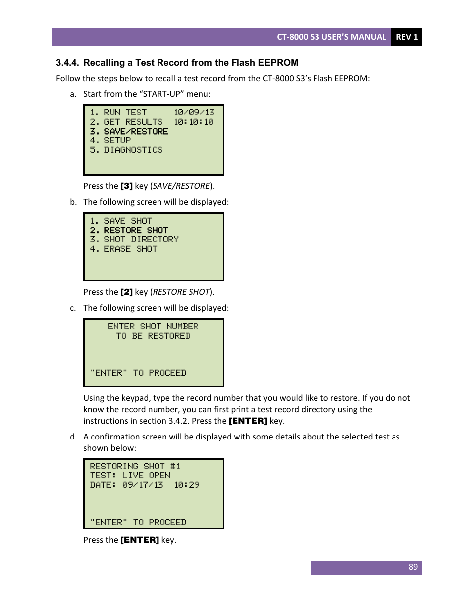 Vanguard CT-8000 S3 User Manual | Page 94 / 145