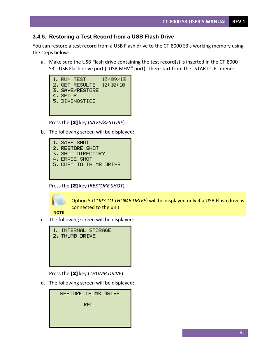 Vanguard CT-8000 S3 User Manual | Page 96 / 145