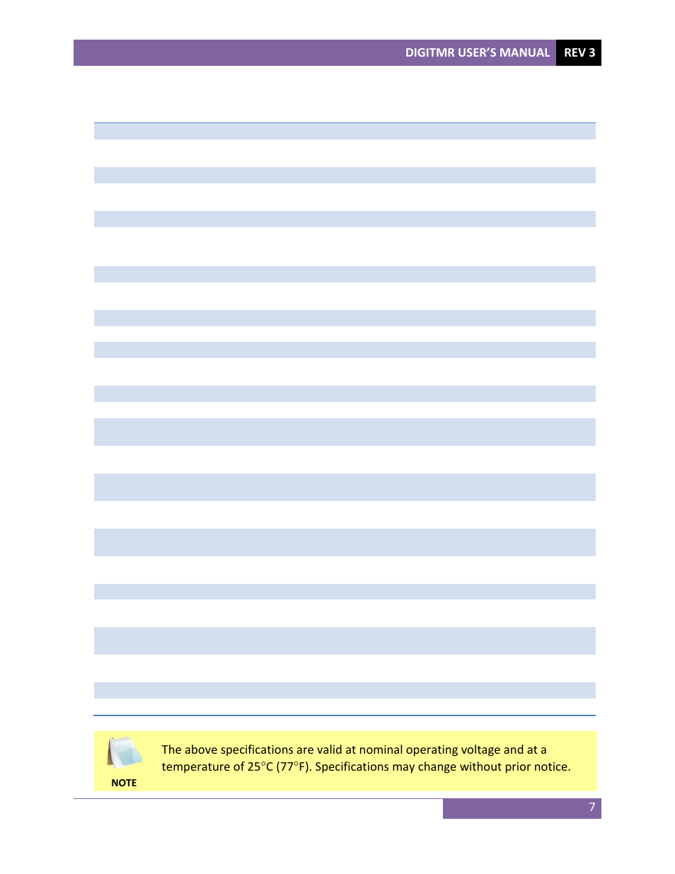 Vanguard DigiTMR User Manual | Page 12 / 86