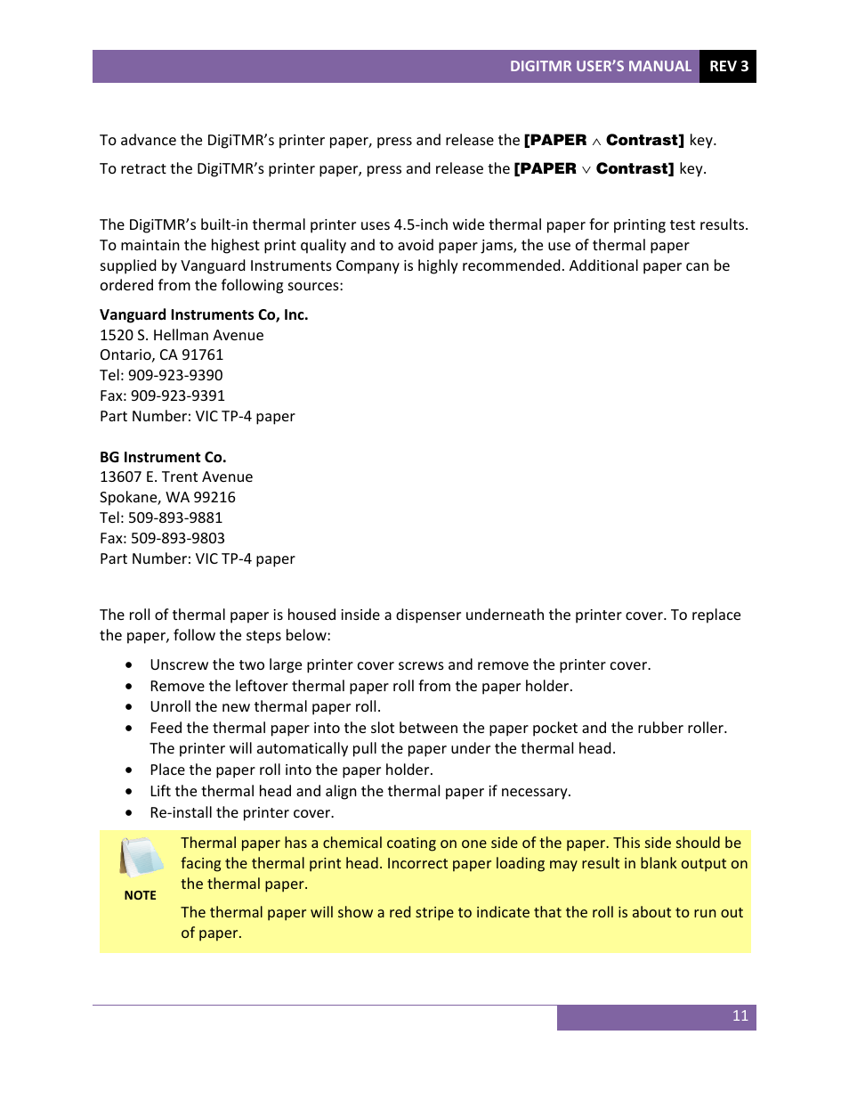 Vanguard DigiTMR User Manual | Page 16 / 86
