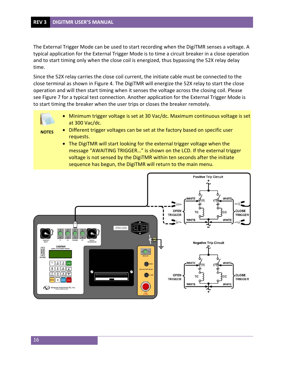 Vanguard DigiTMR User Manual | Page 21 / 86