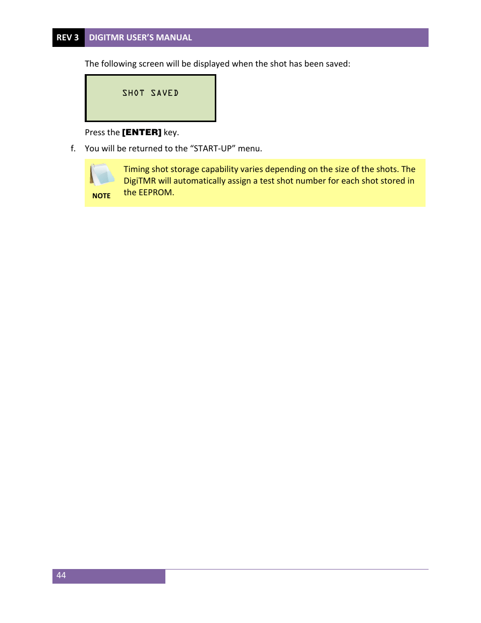 Vanguard DigiTMR User Manual | Page 49 / 86