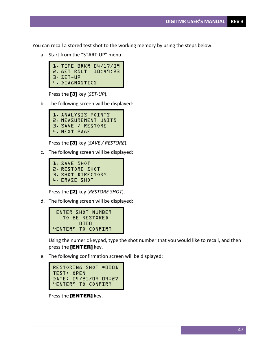 Vanguard DigiTMR User Manual | Page 52 / 86