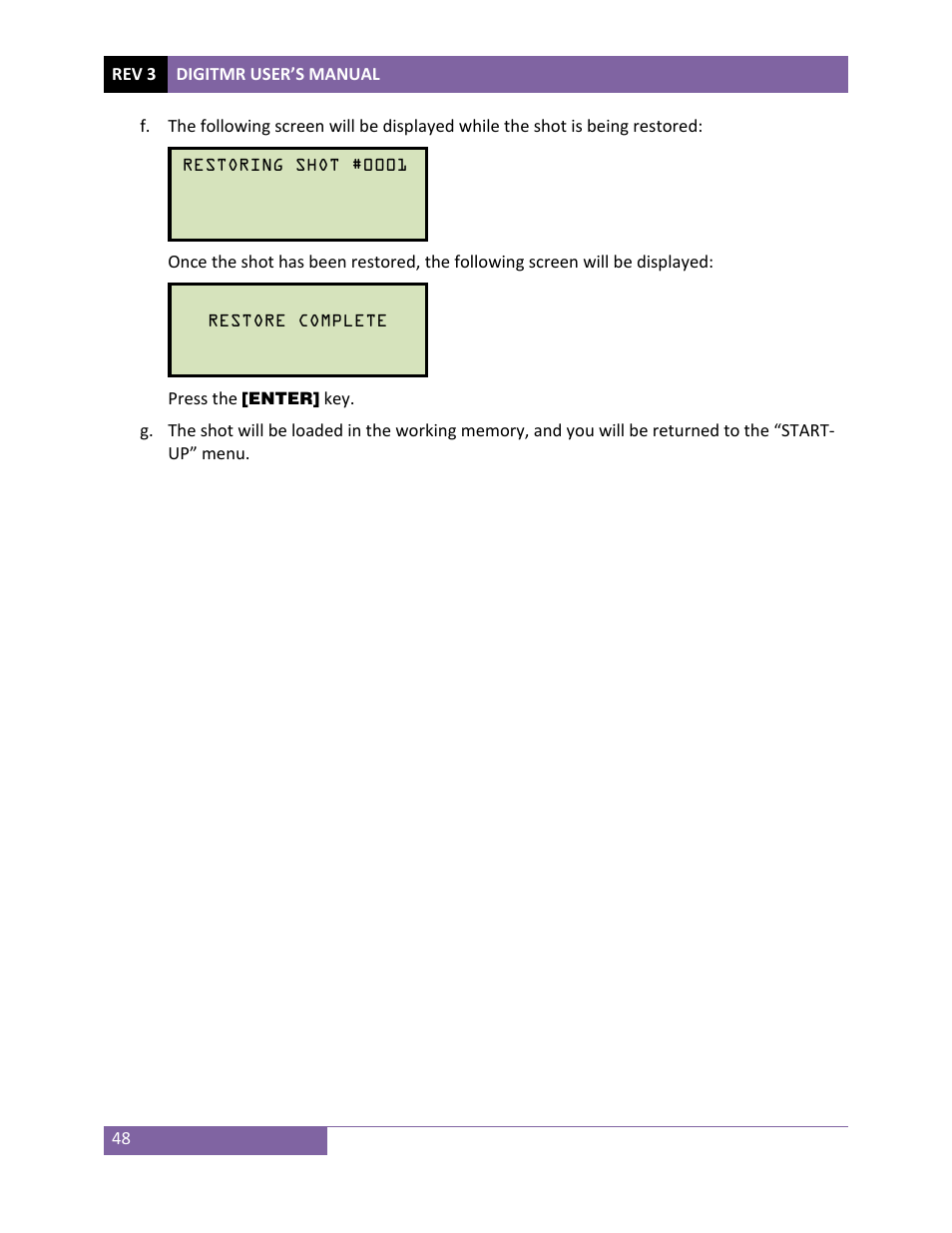 Vanguard DigiTMR User Manual | Page 53 / 86