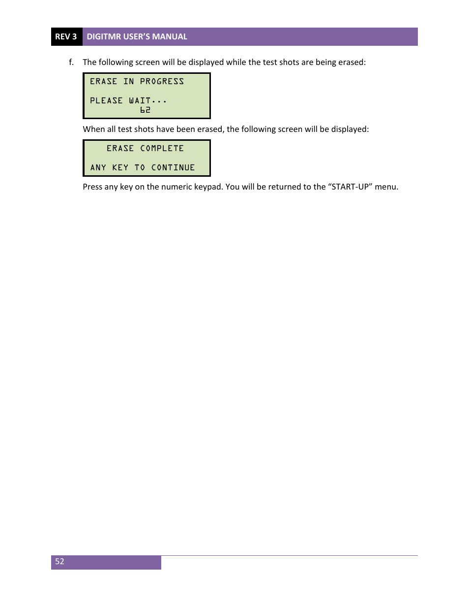 Vanguard DigiTMR User Manual | Page 57 / 86