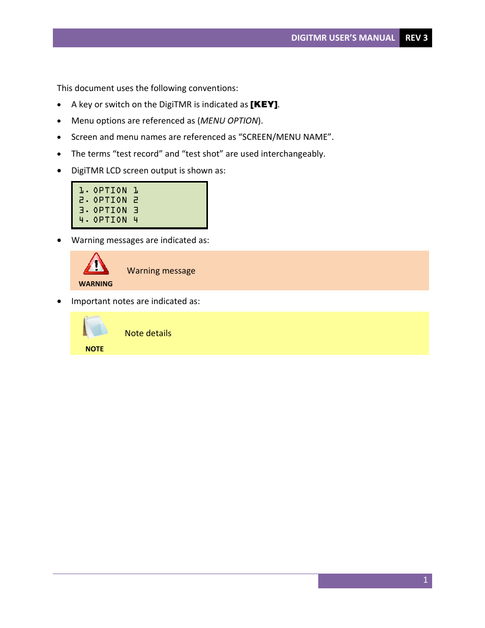 Vanguard DigiTMR User Manual | Page 6 / 86