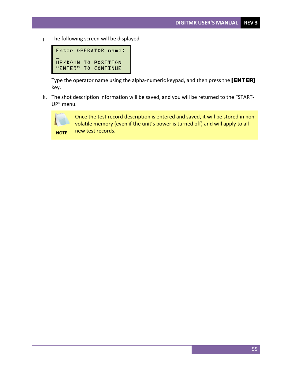 Vanguard DigiTMR User Manual | Page 60 / 86