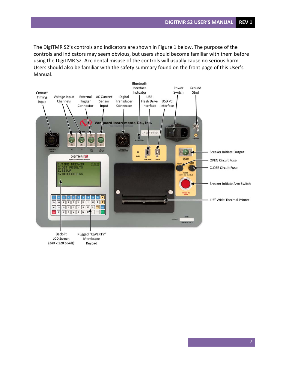 Vanguard DigiTMR S2 User Manual | Page 12 / 123