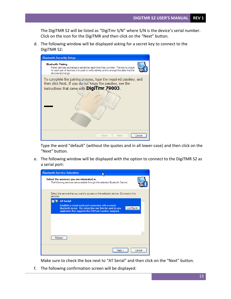 Vanguard DigiTMR S2 User Manual | Page 18 / 123