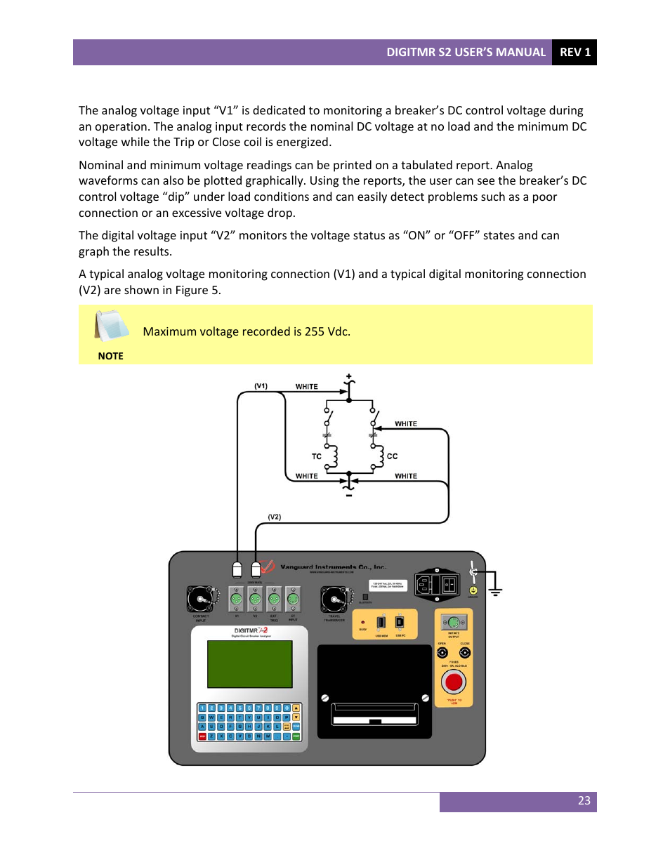 Vanguard DigiTMR S2 User Manual | Page 28 / 123