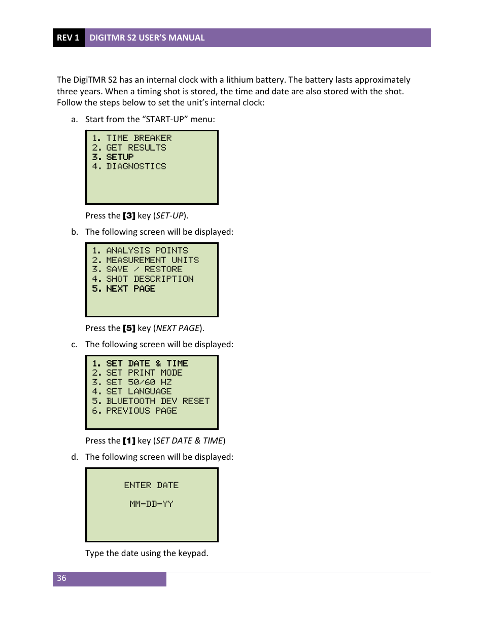 Vanguard DigiTMR S2 User Manual | Page 41 / 123