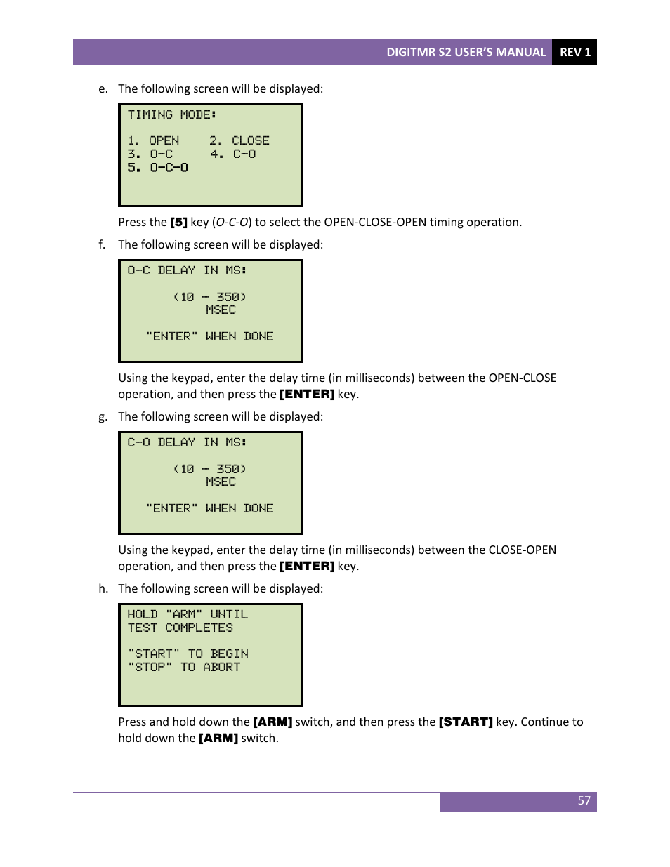 Vanguard DigiTMR S2 User Manual | Page 62 / 123