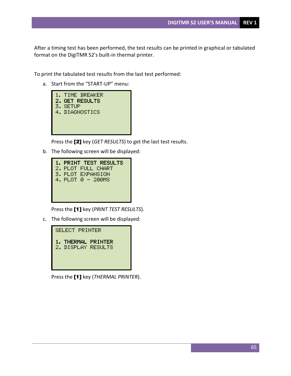 Vanguard DigiTMR S2 User Manual | Page 70 / 123