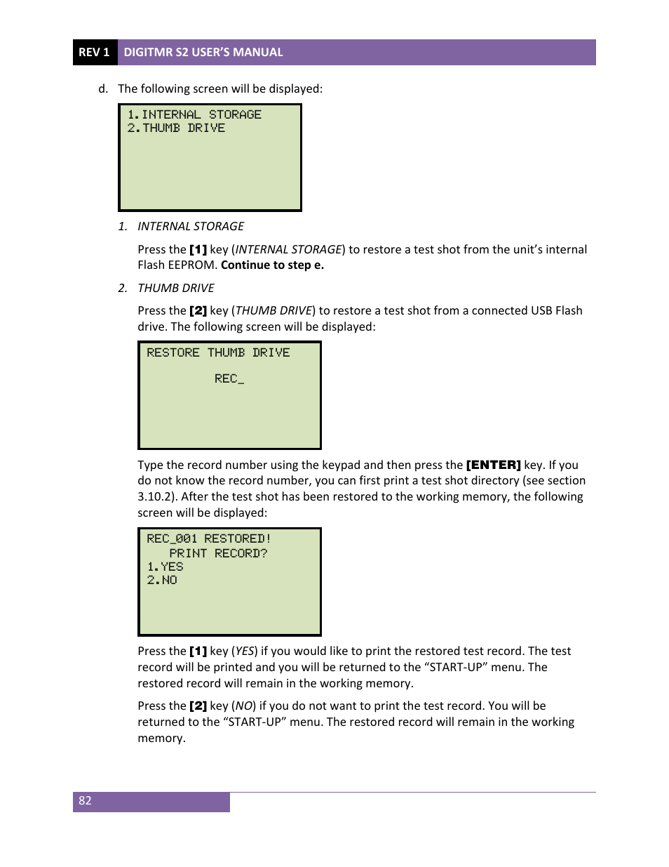 Vanguard DigiTMR S2 User Manual | Page 87 / 123