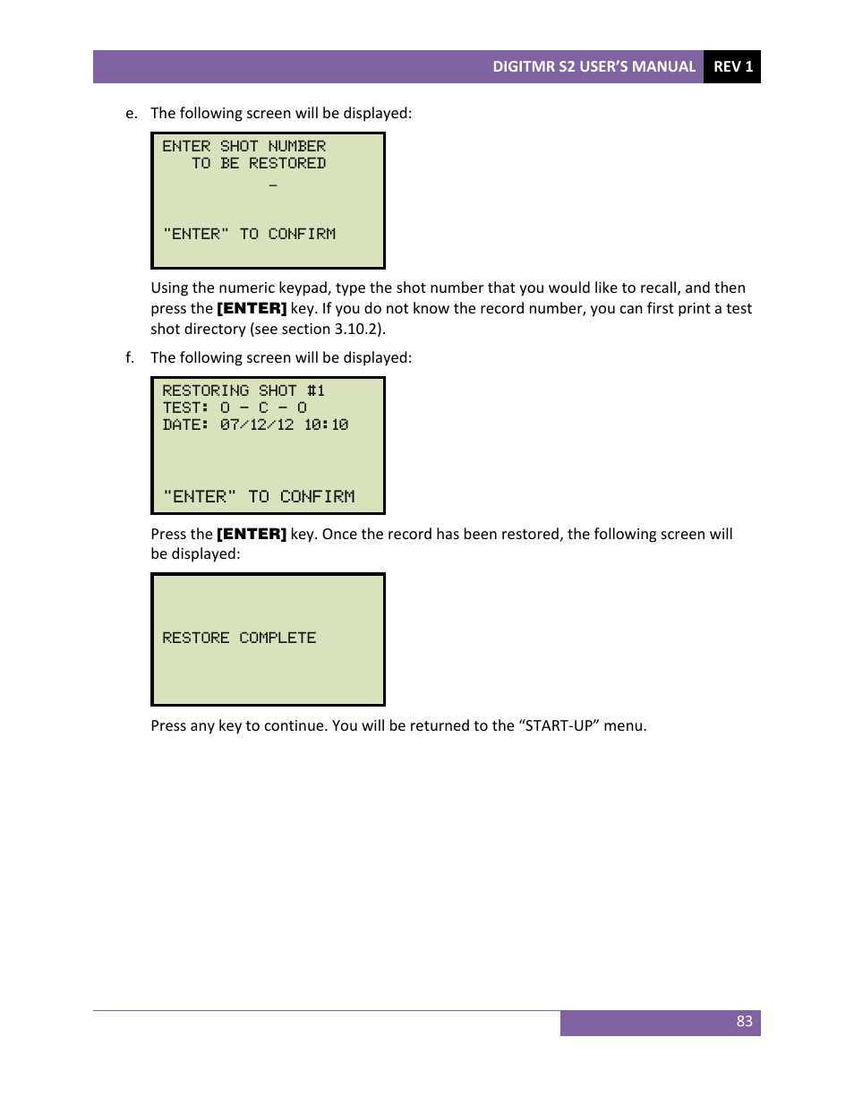 Vanguard DigiTMR S2 User Manual | Page 88 / 123