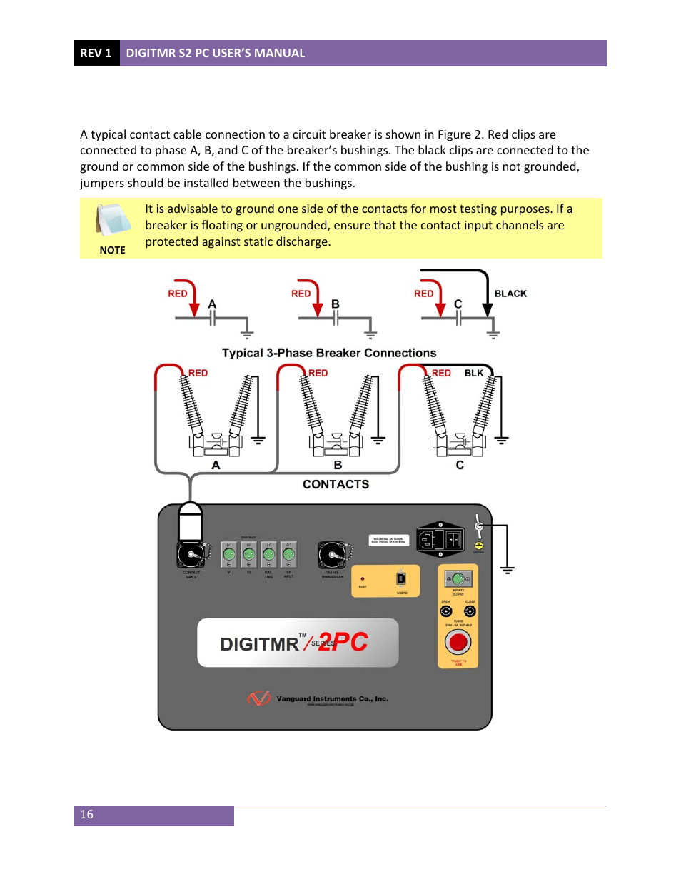 Vanguard DigiTMR S2 PC User Manual | Page 19 / 31