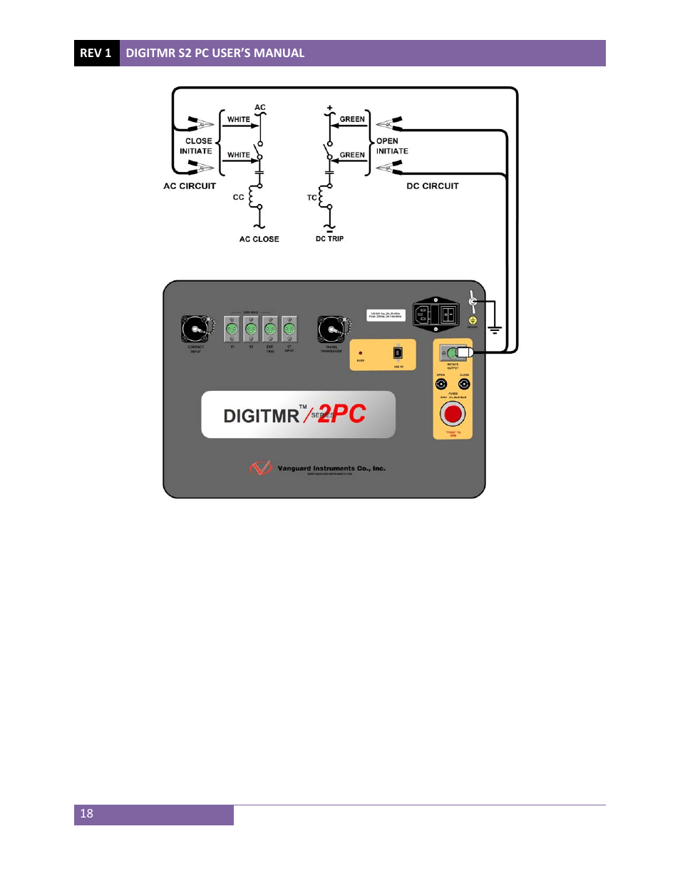 Vanguard DigiTMR S2 PC User Manual | Page 21 / 31