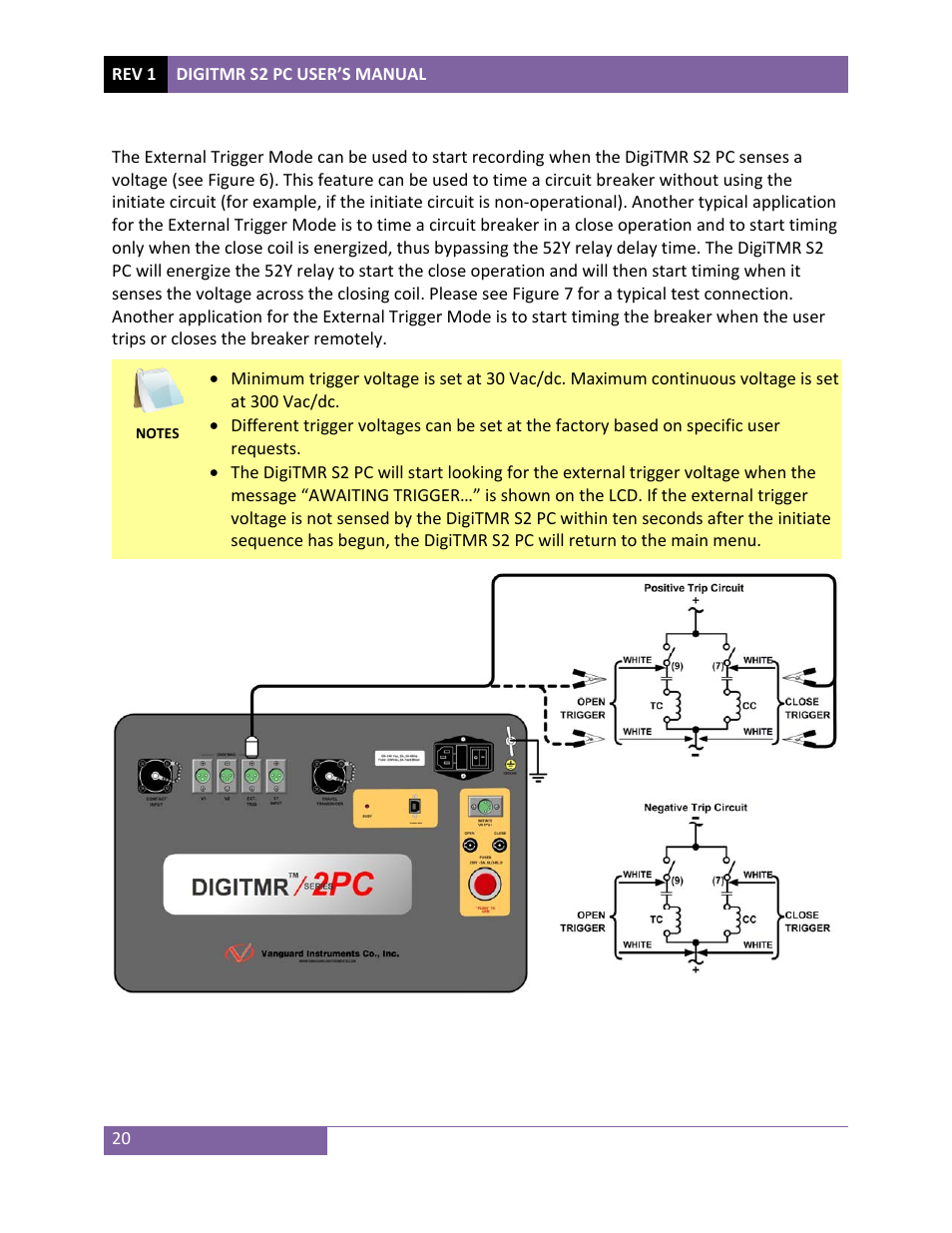 Vanguard DigiTMR S2 PC User Manual | Page 23 / 31