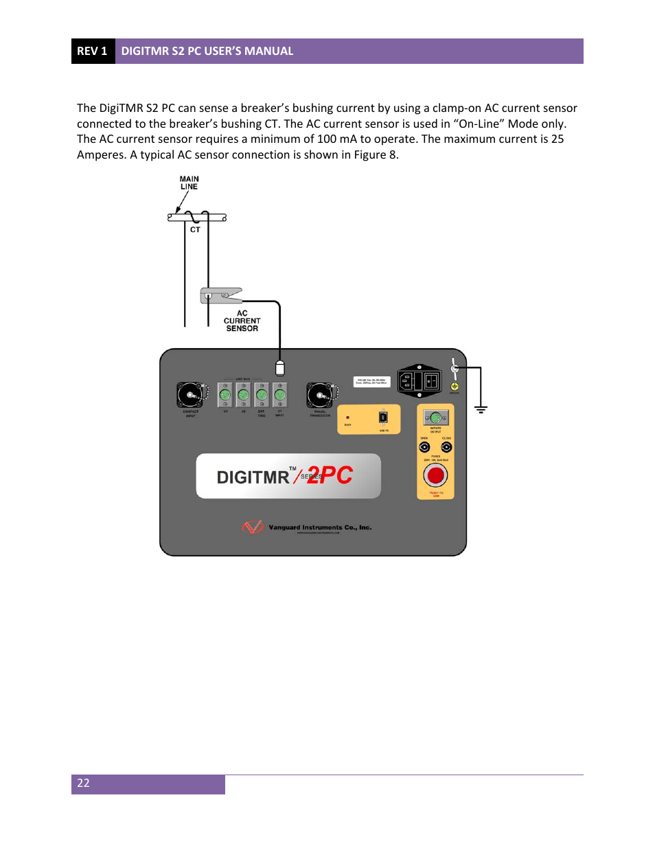 Vanguard DigiTMR S2 PC User Manual | Page 25 / 31