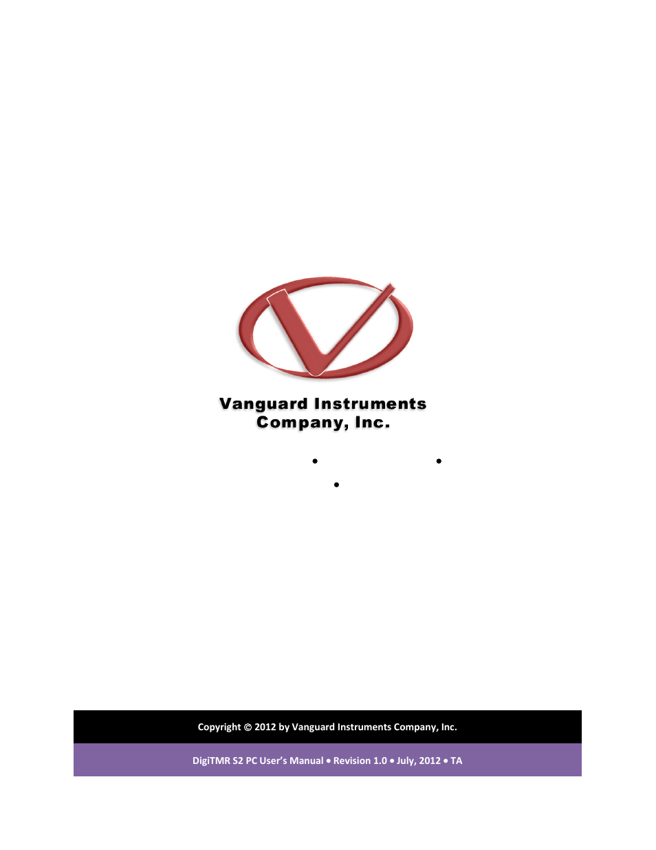 Vanguard DigiTMR S2 PC User Manual | Page 31 / 31