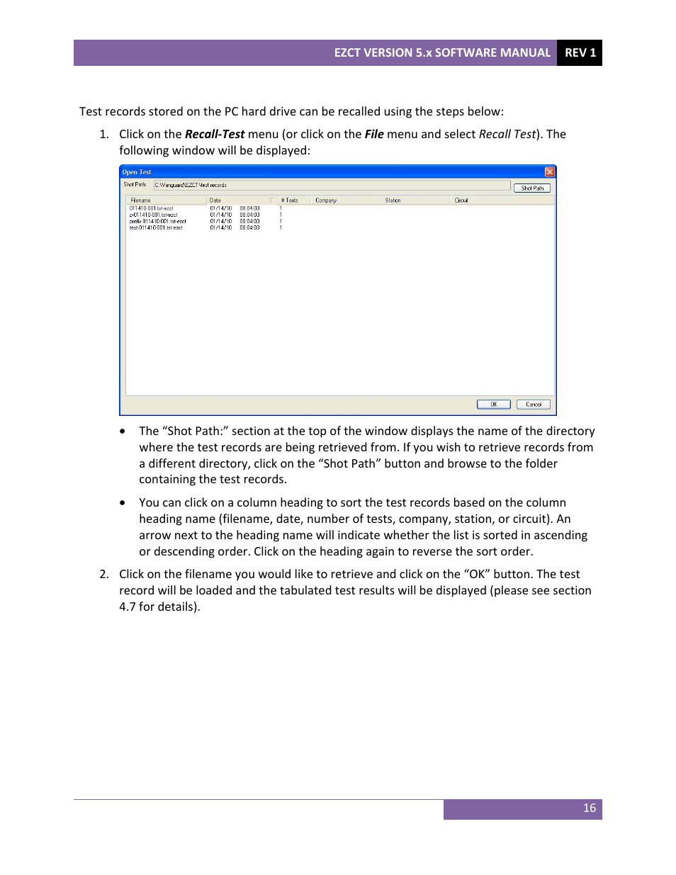 Vanguard EZCT-10 User Manual | Page 18 / 43