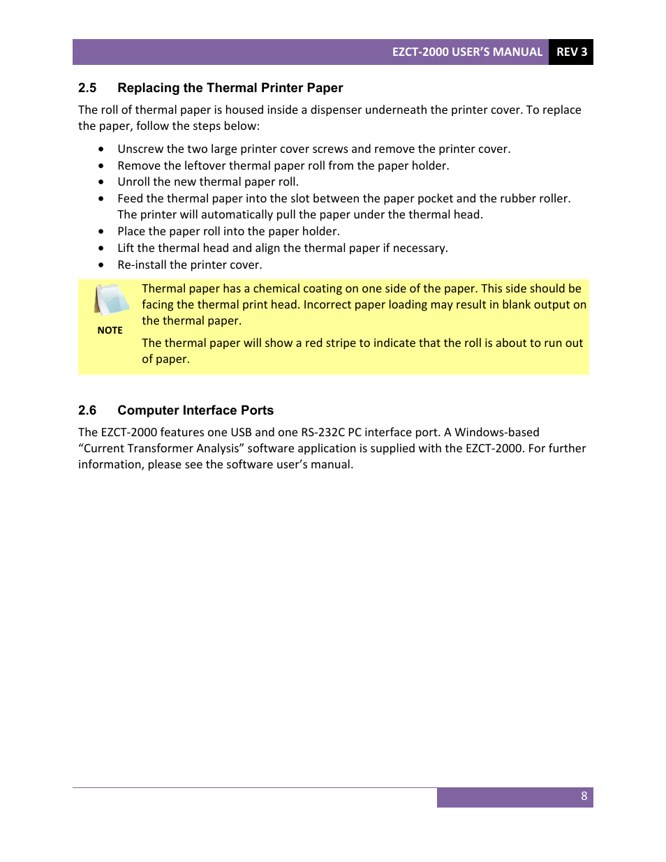 Vanguard EZCT-2000 User Manual | Page 12 / 68