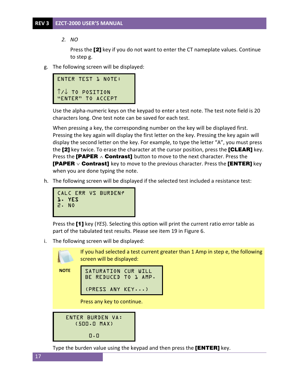 Vanguard EZCT-2000 User Manual | Page 21 / 68