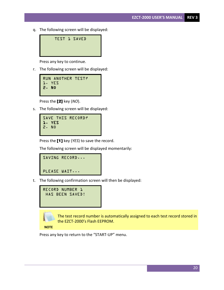 Vanguard EZCT-2000 User Manual | Page 24 / 68