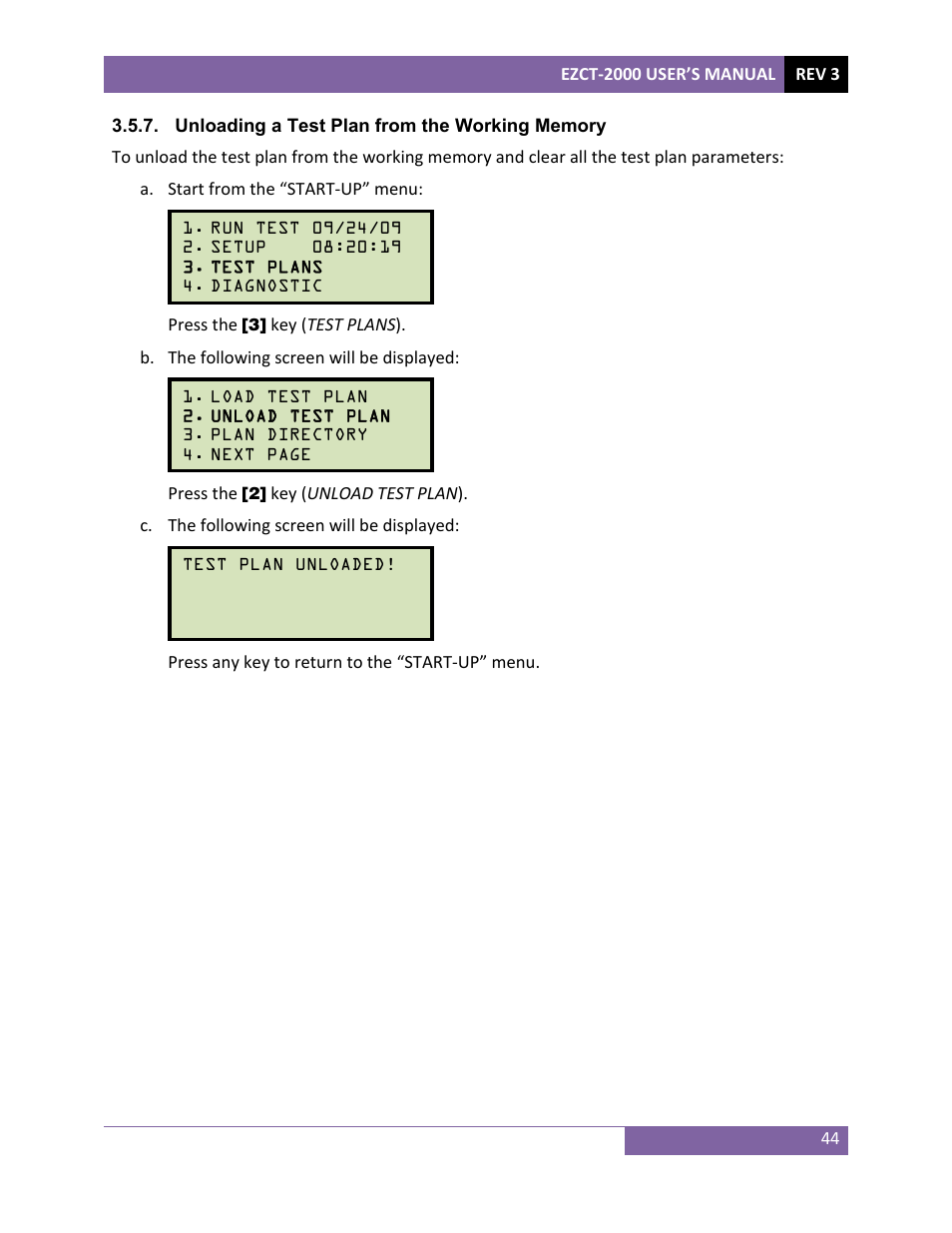 Vanguard EZCT-2000 User Manual | Page 48 / 68