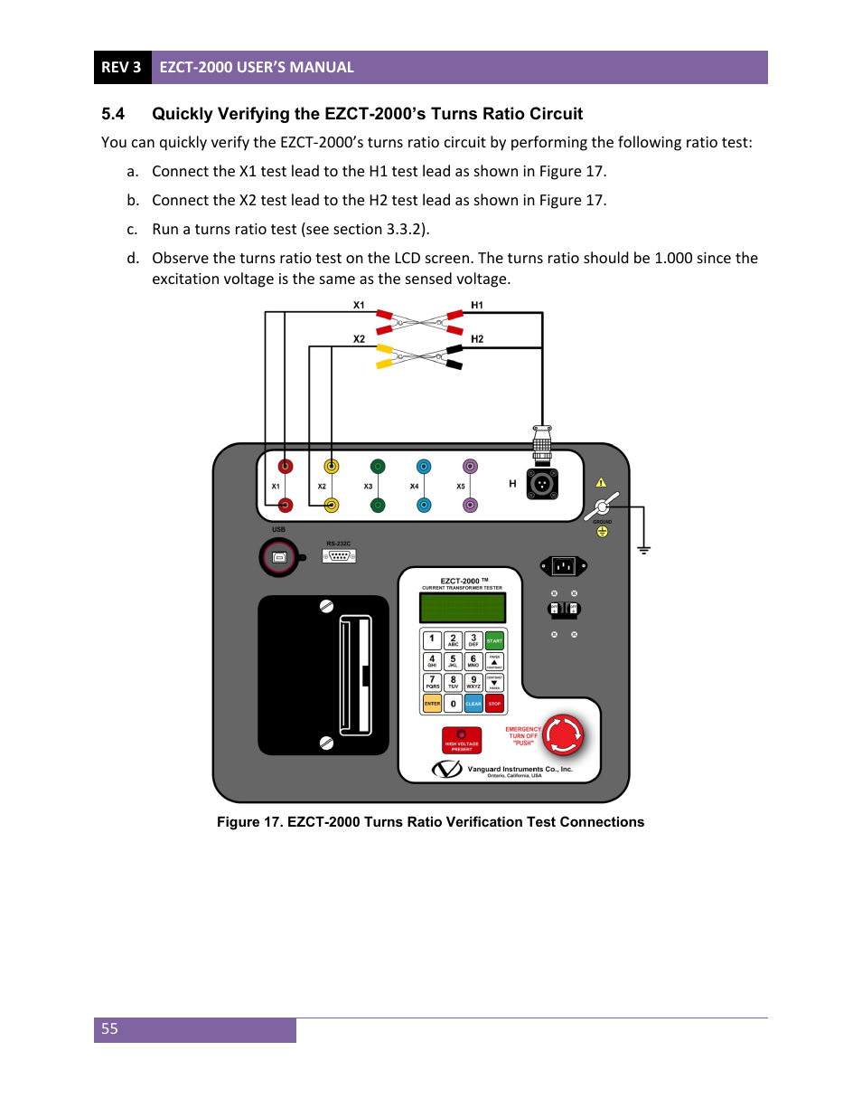 Vanguard EZCT-2000 User Manual | Page 59 / 68