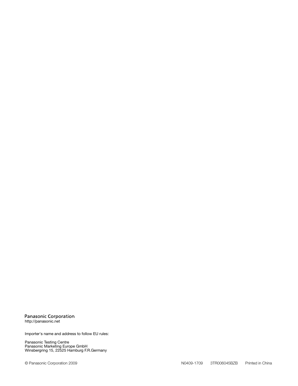 Panasonic WV-CW500S/G User Manual | Page 32 / 32
