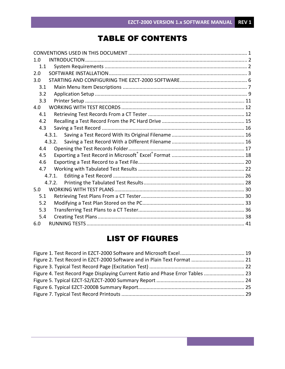 Vanguard EZCT-2000 User Manual | Page 2 / 45