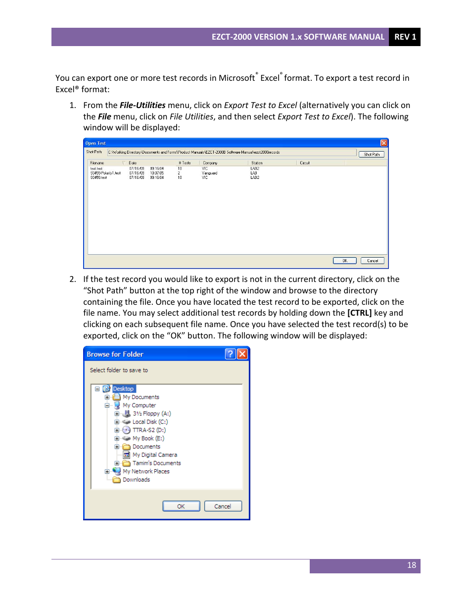 Vanguard EZCT-2000 User Manual | Page 20 / 45