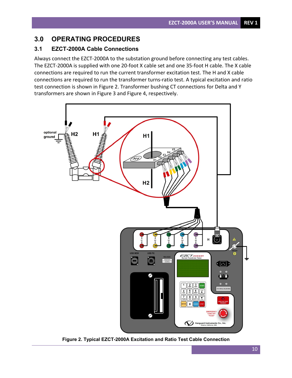 Vanguard EZCT-2000A User Manual | Page 14 / 103