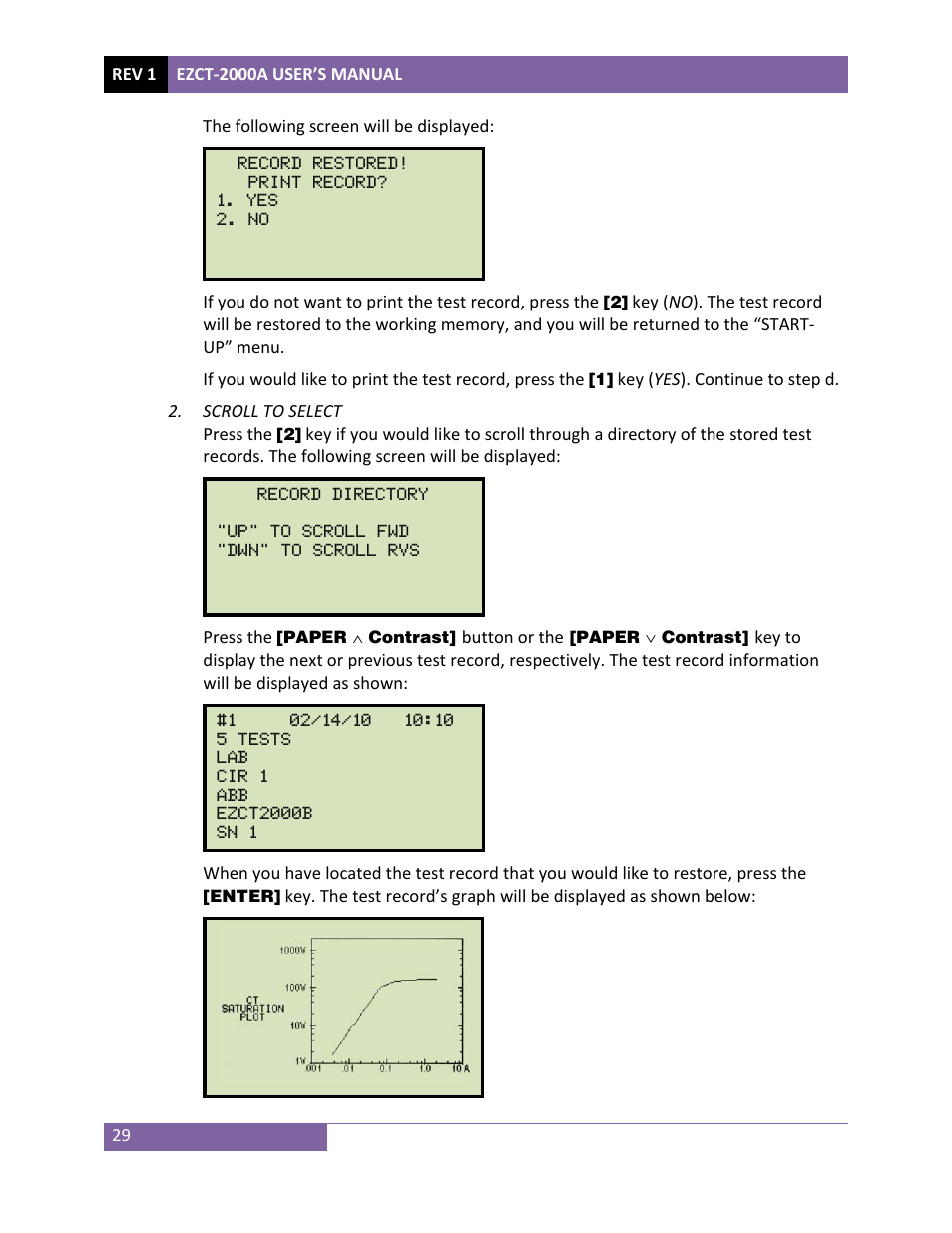 Vanguard EZCT-2000A User Manual | Page 33 / 103