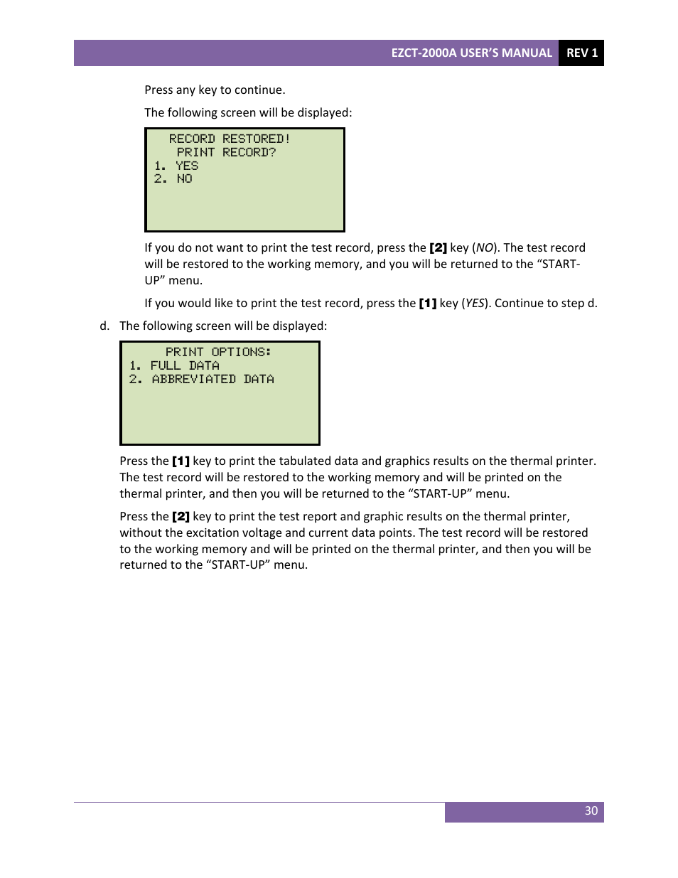 Vanguard EZCT-2000A User Manual | Page 34 / 103