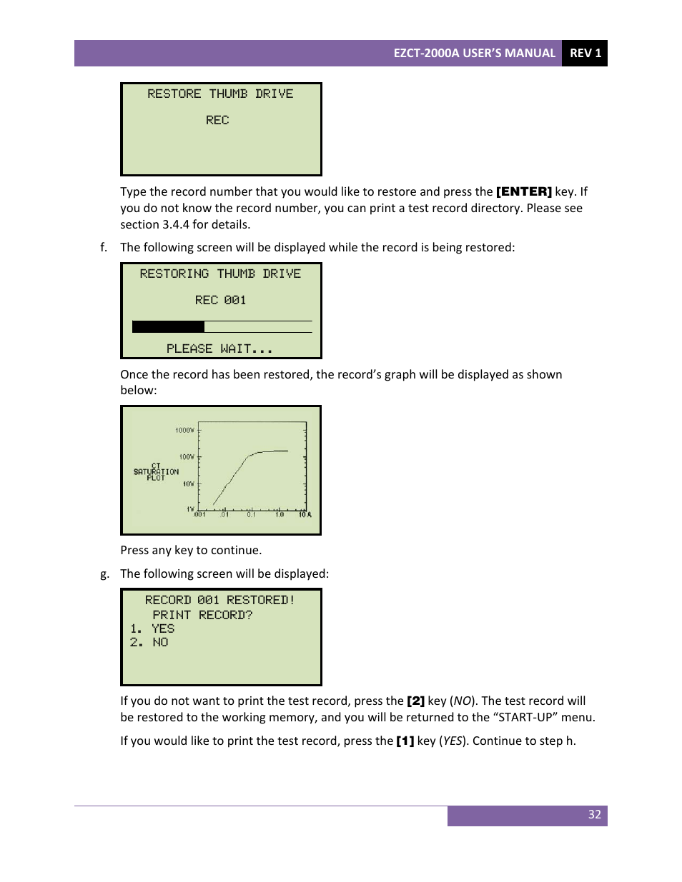 Vanguard EZCT-2000A User Manual | Page 36 / 103