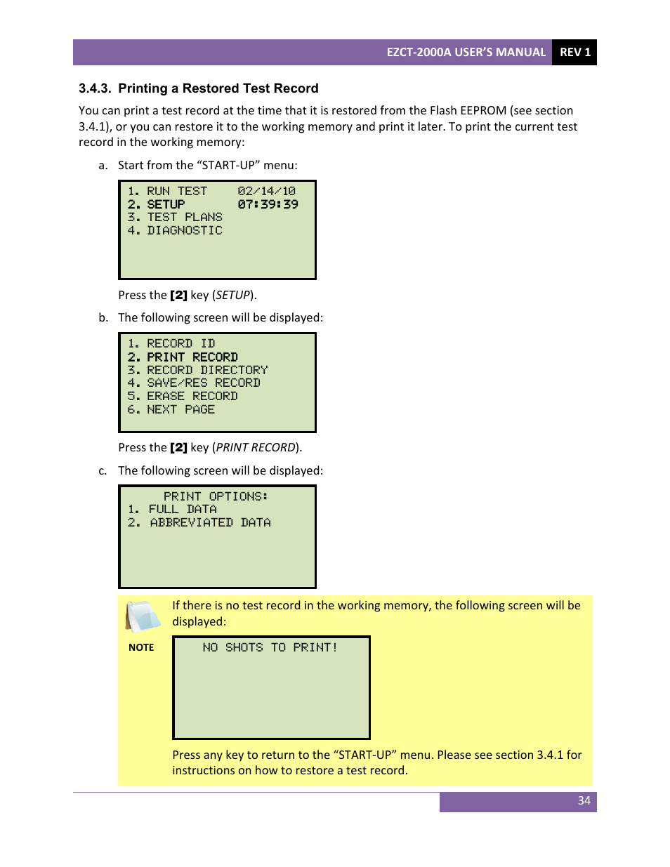 Vanguard EZCT-2000A User Manual | Page 38 / 103