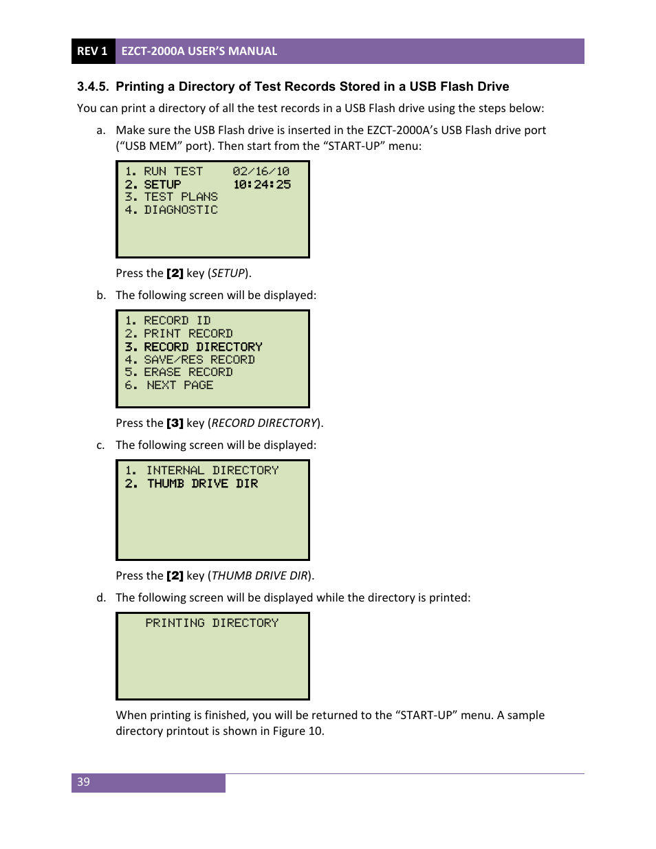 Vanguard EZCT-2000A User Manual | Page 43 / 103