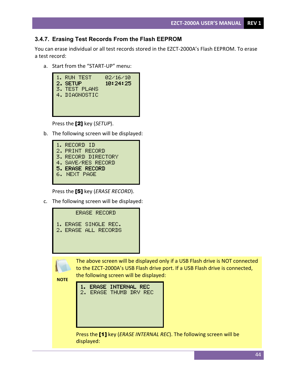 Vanguard EZCT-2000A User Manual | Page 48 / 103