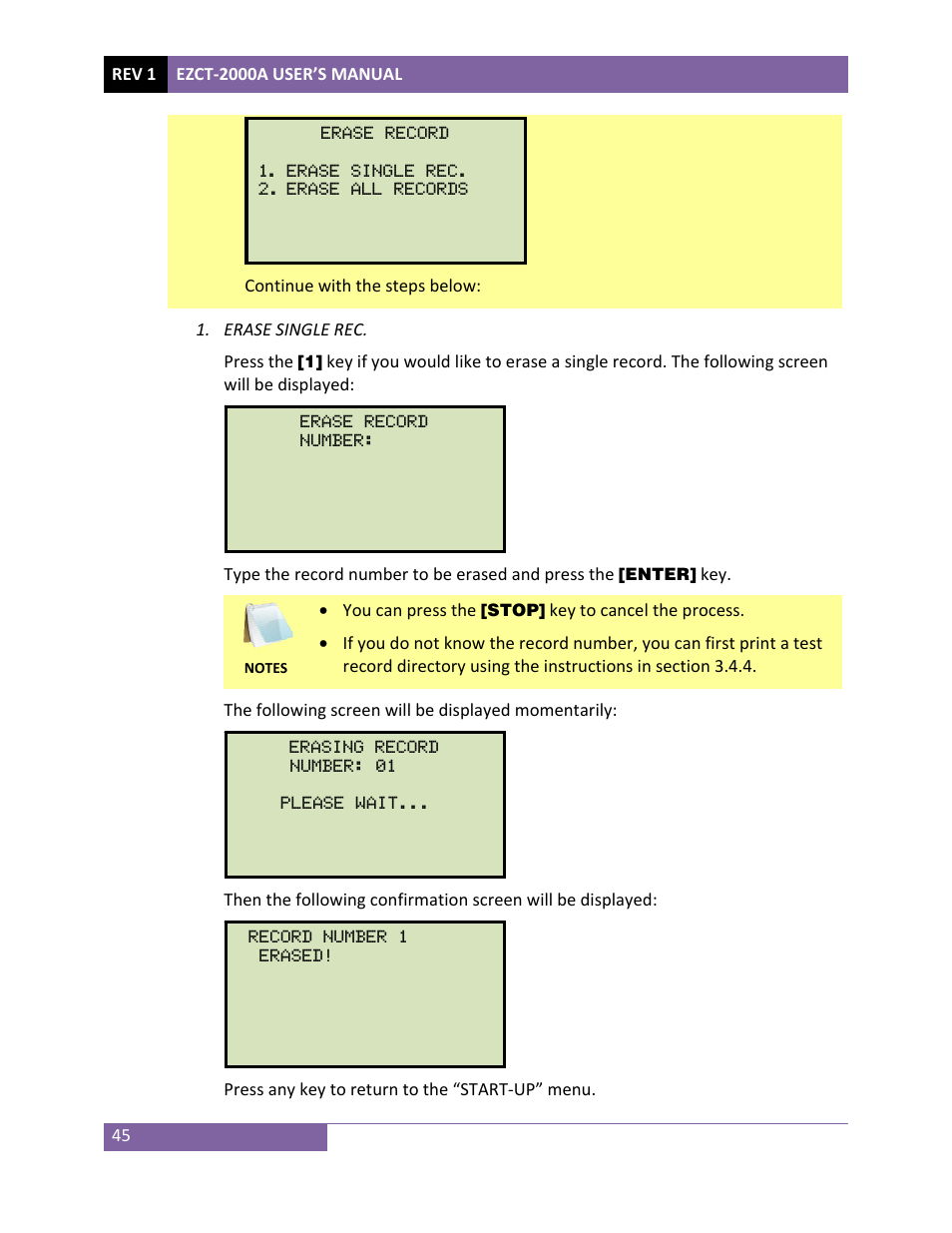 Vanguard EZCT-2000A User Manual | Page 49 / 103