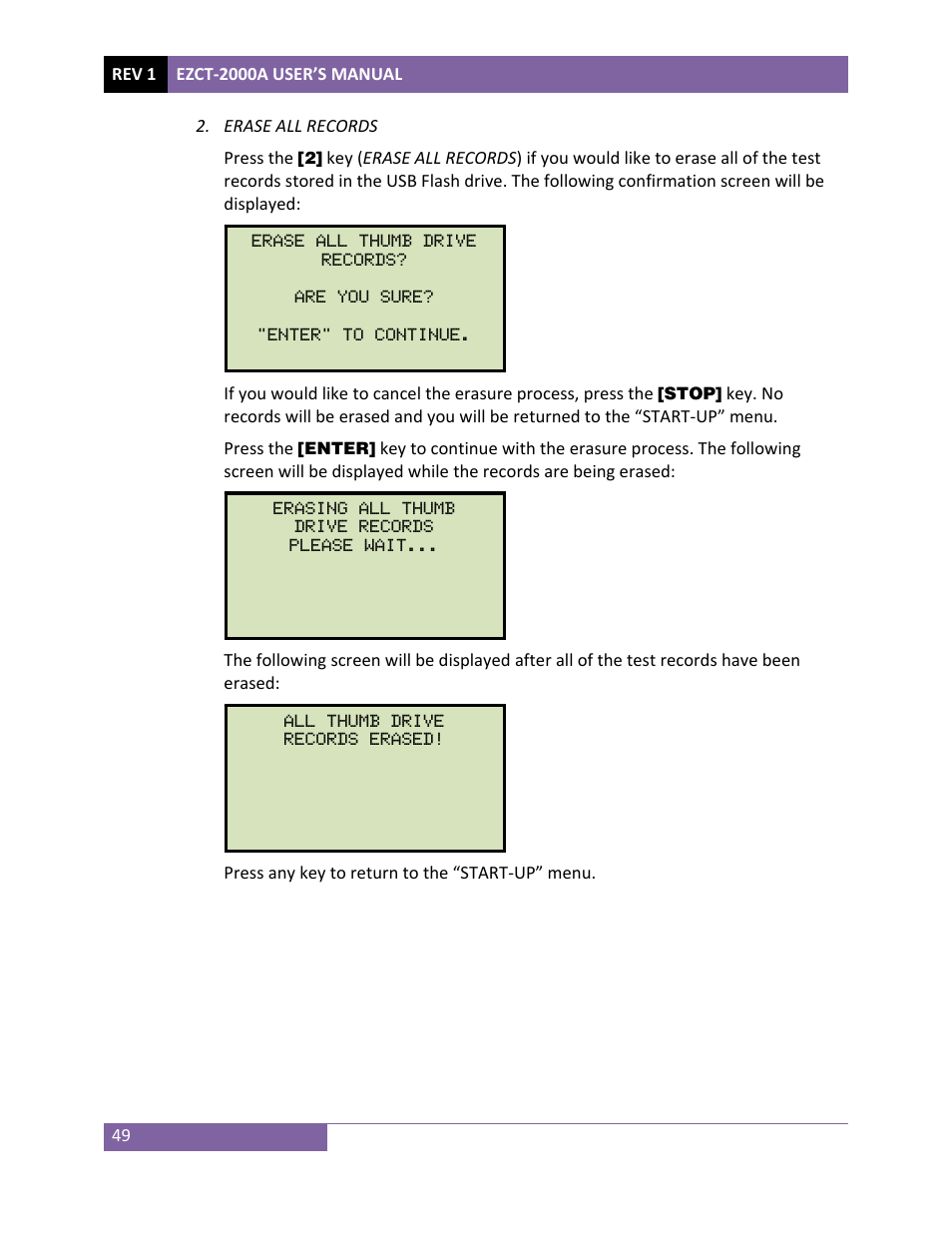 Vanguard EZCT-2000A User Manual | Page 53 / 103