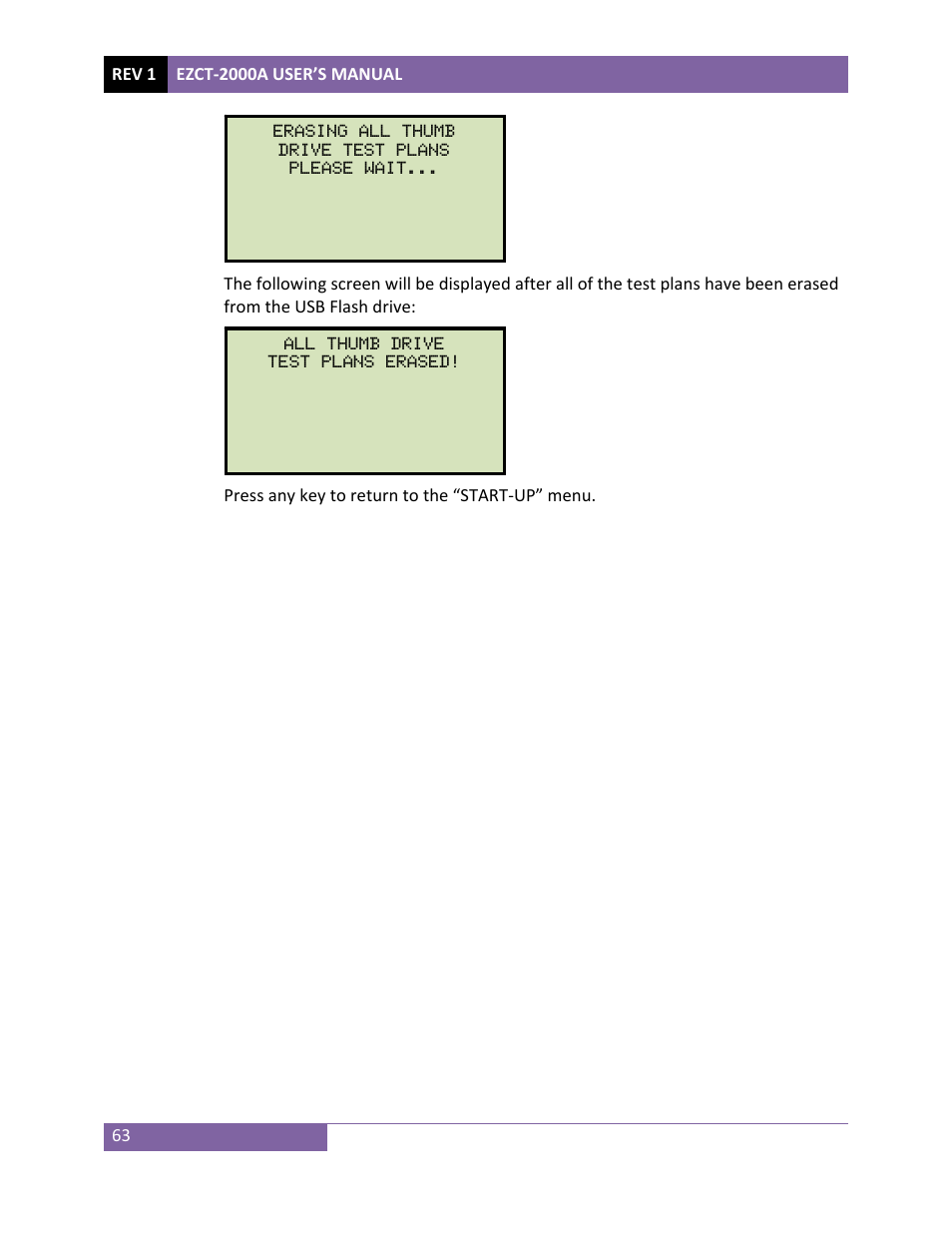 Vanguard EZCT-2000A User Manual | Page 67 / 103