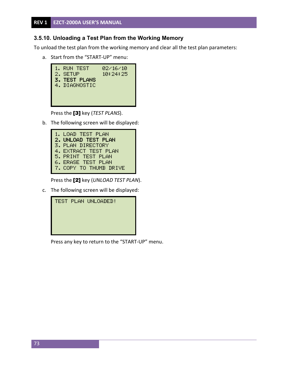 Vanguard EZCT-2000A User Manual | Page 77 / 103