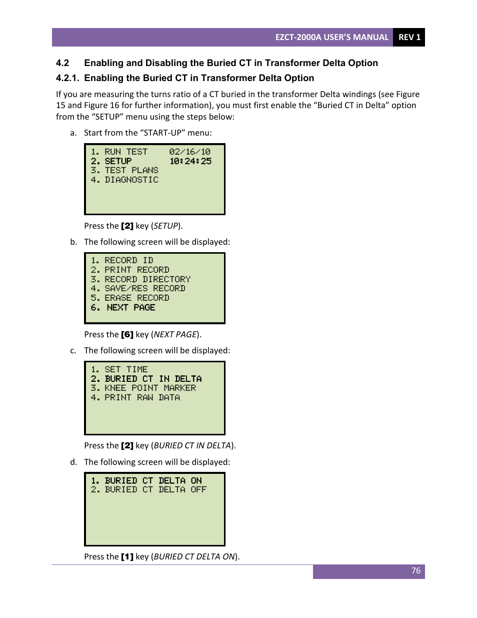 Vanguard EZCT-2000A User Manual | Page 80 / 103