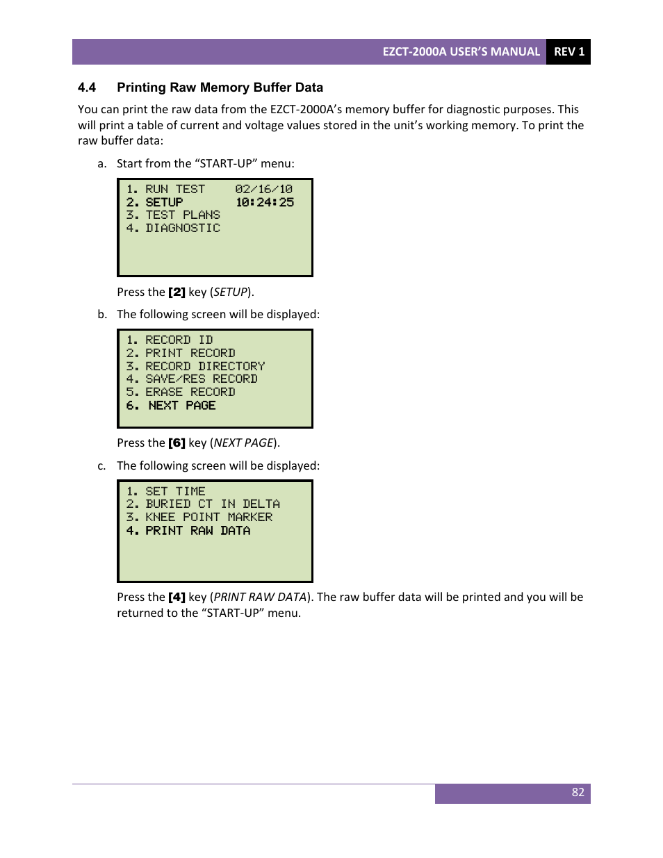 Vanguard EZCT-2000A User Manual | Page 86 / 103