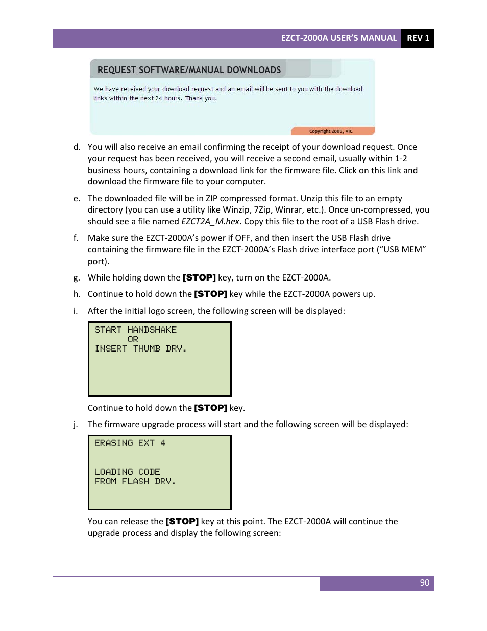 Vanguard EZCT-2000A User Manual | Page 94 / 103
